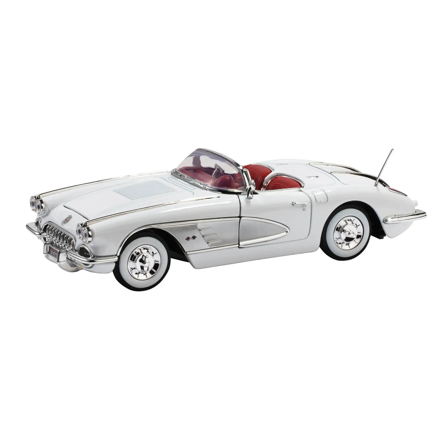 1958 White Corvette