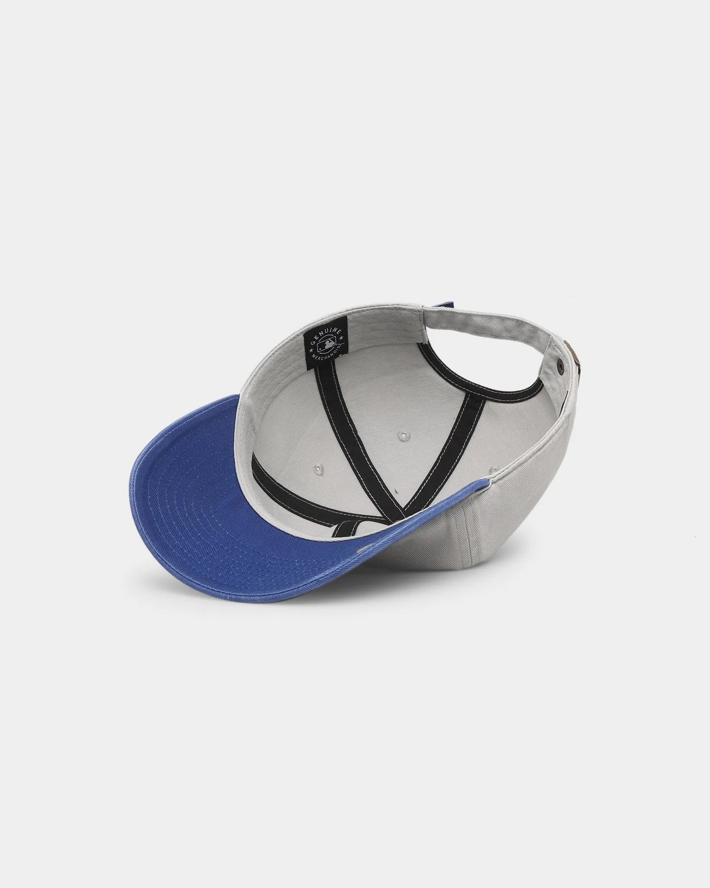 47 Brand Los Angeles Dodgers Two Tone 47 Clean Up Strapback Grey