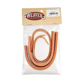 5/8" WATER TIE ENDS W/ BROWN LACES