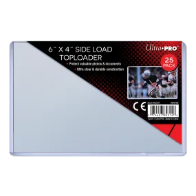 6" x 4" Side Load Toploaders (25ct)