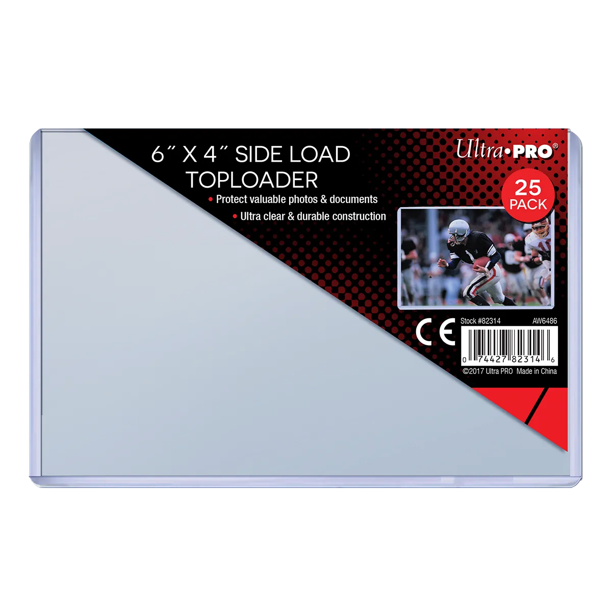 6" x 4" Side Load Toploaders (25ct)