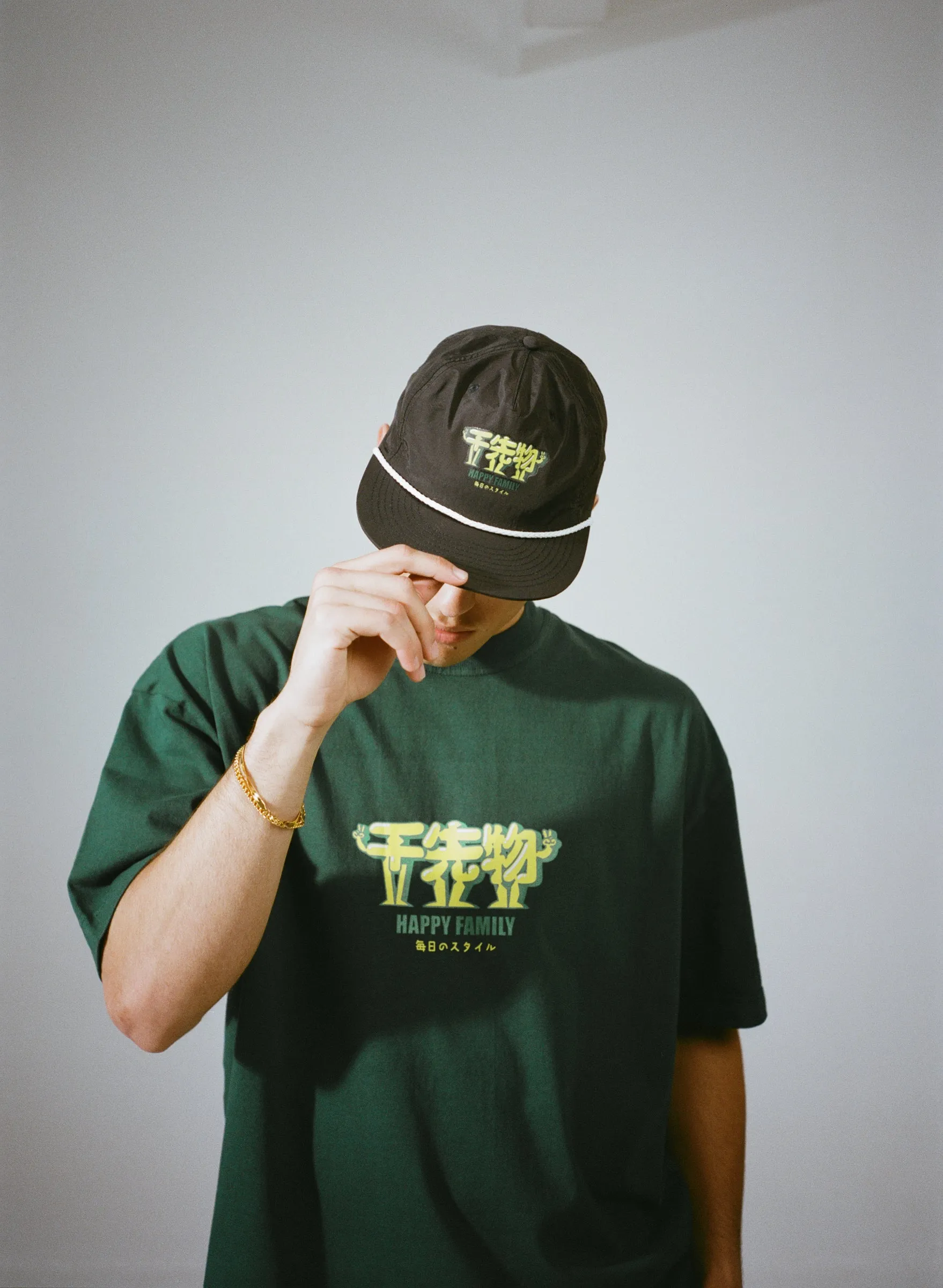 A Thousand Futures 'Lucky' Rope Cap - Recycled Nylon Navy