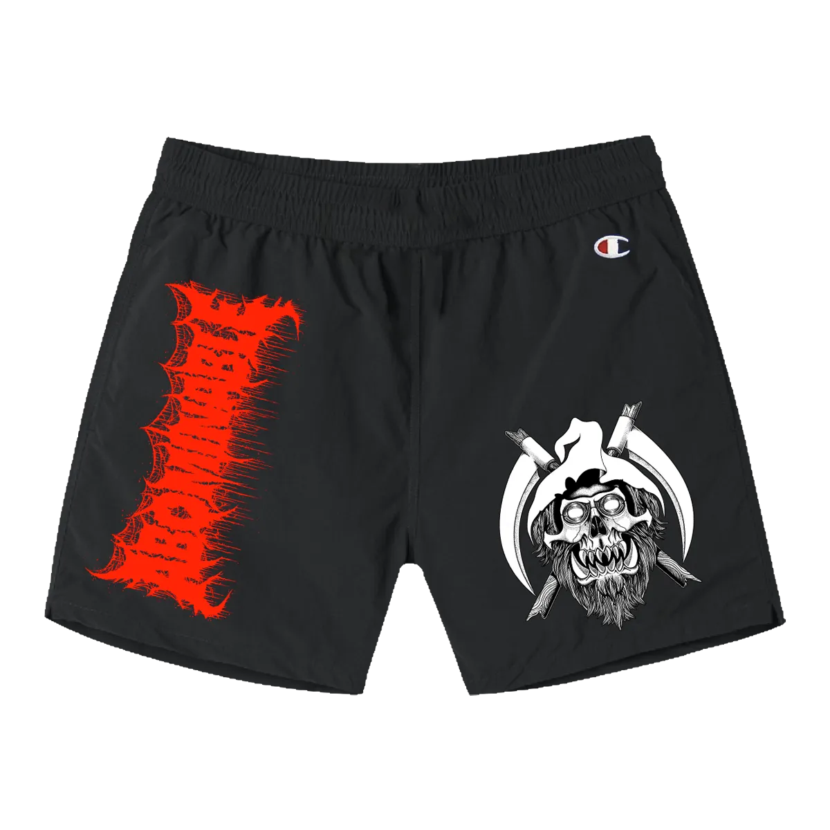 Abominable Electronics "Black Metal Yeti" Gym Shorts