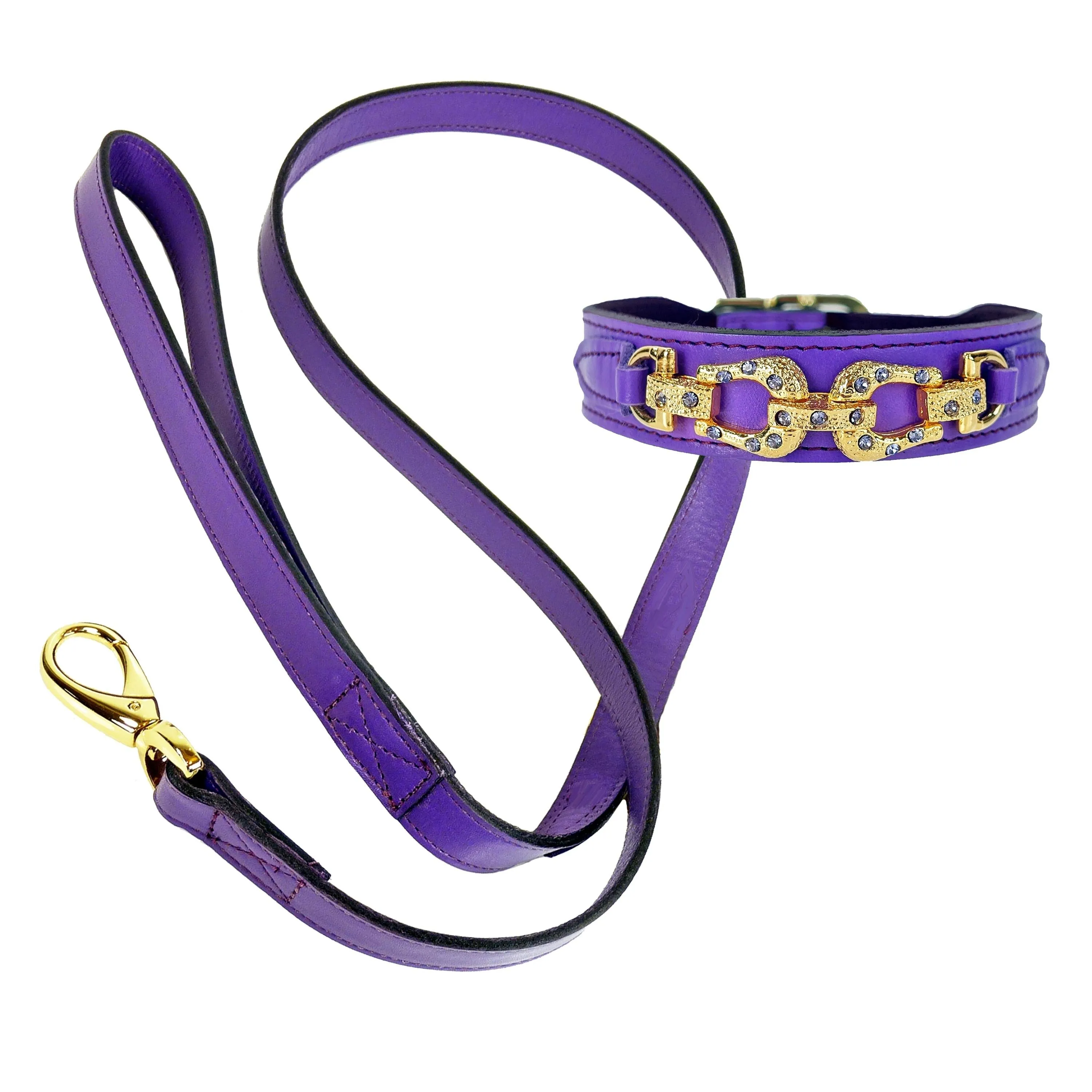 After Eight Dog Collar in Lavender