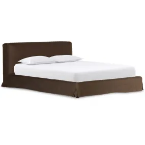 Aidan Slipcover Bed, Brussels Coffee