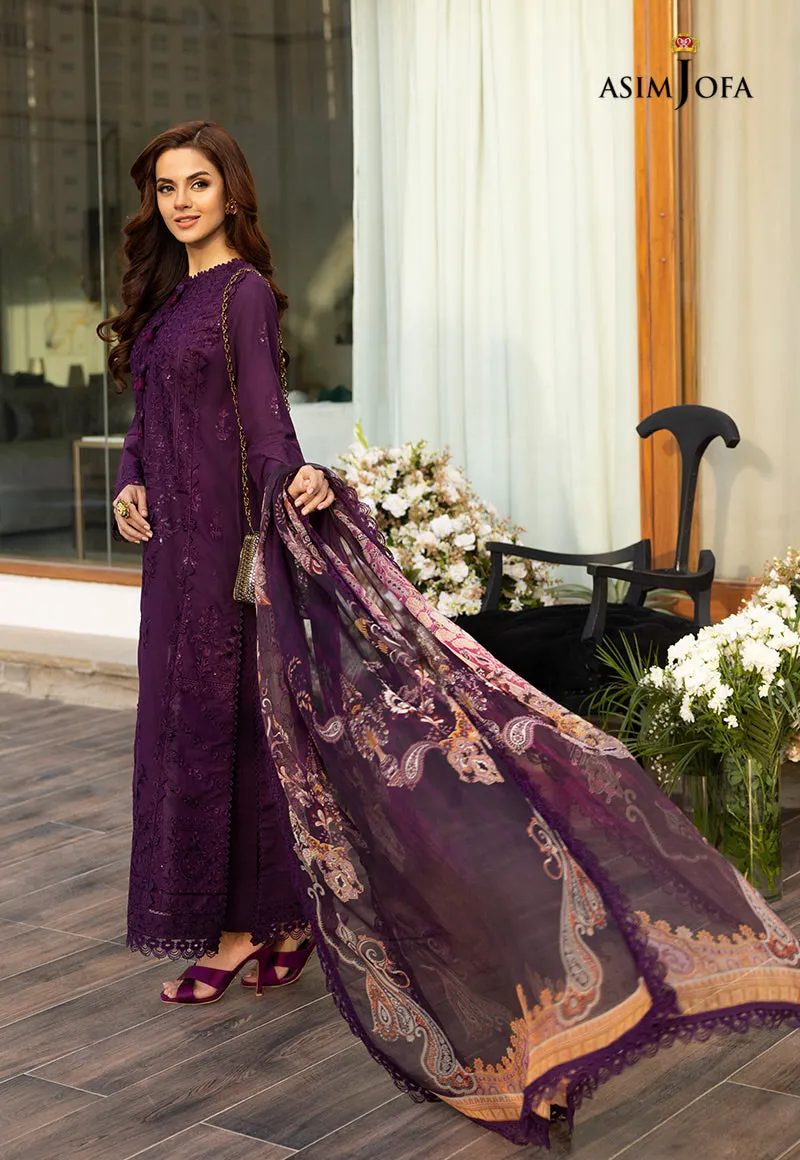 AJAA-01 EMBROIDERED LAWN 3 PCS