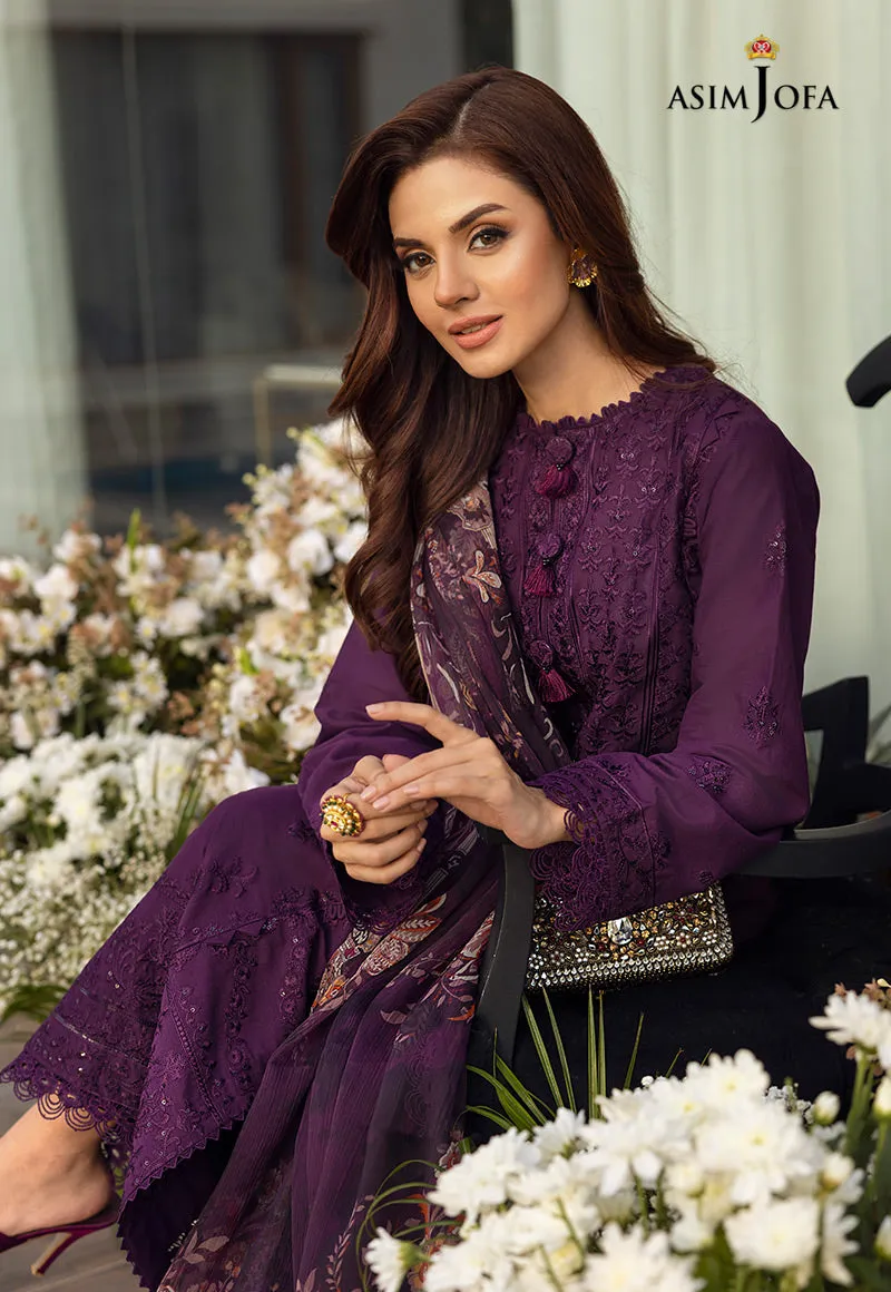 AJAA-01 EMBROIDERED LAWN 3 PCS