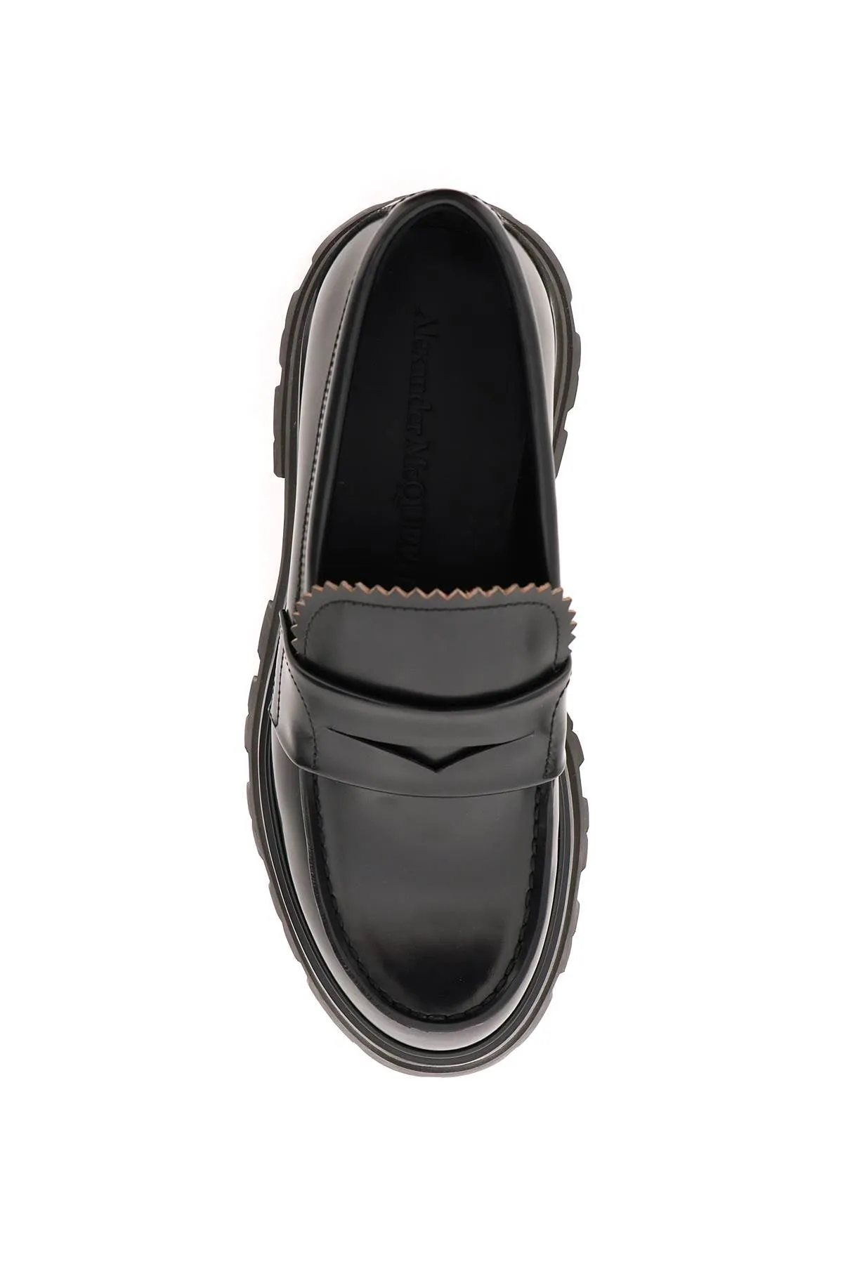 Alexander Mcqueen Wander Leather Moccasin (Size - 40)