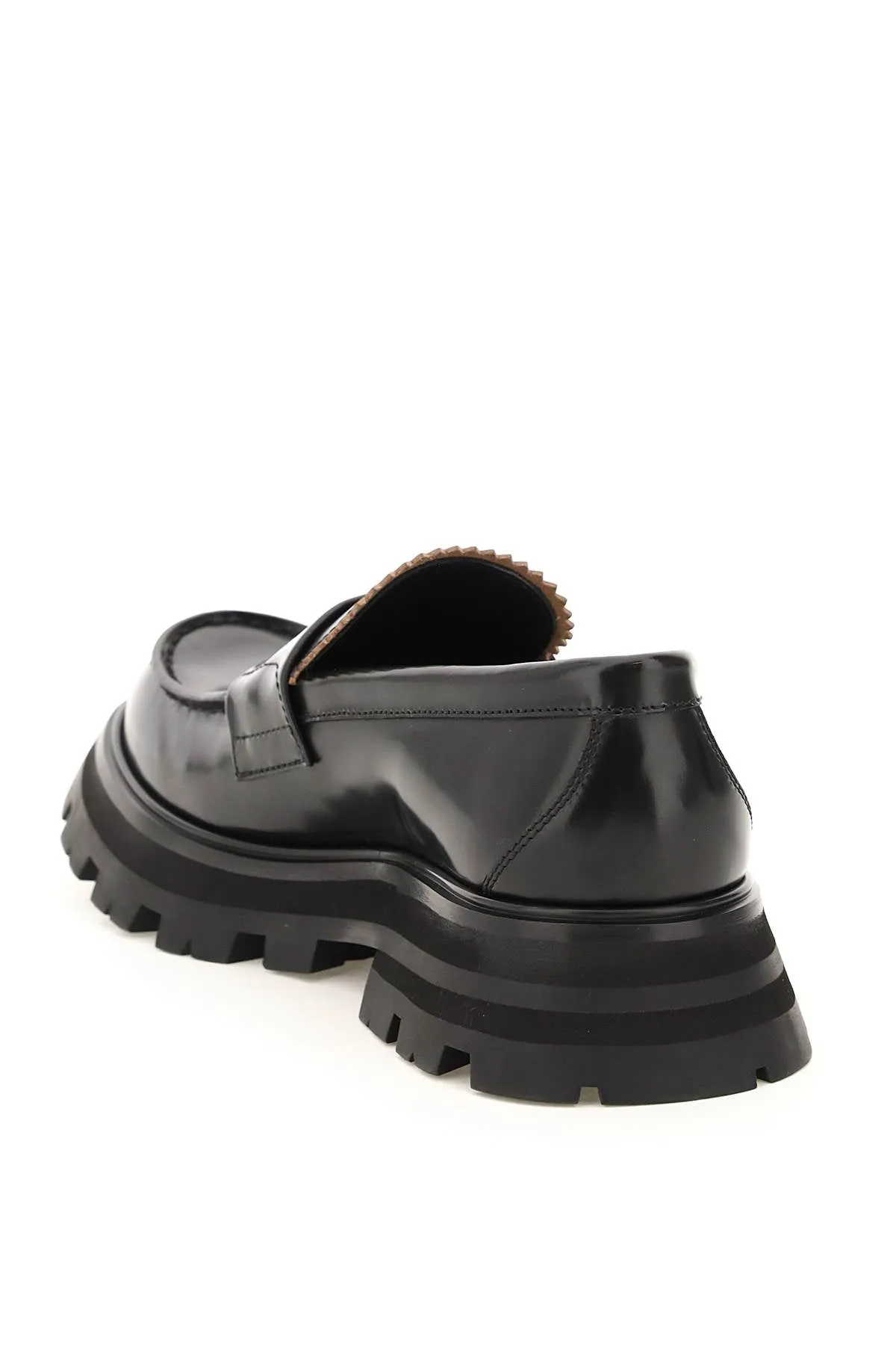 Alexander Mcqueen Wander Leather Moccasin (Size - 40)
