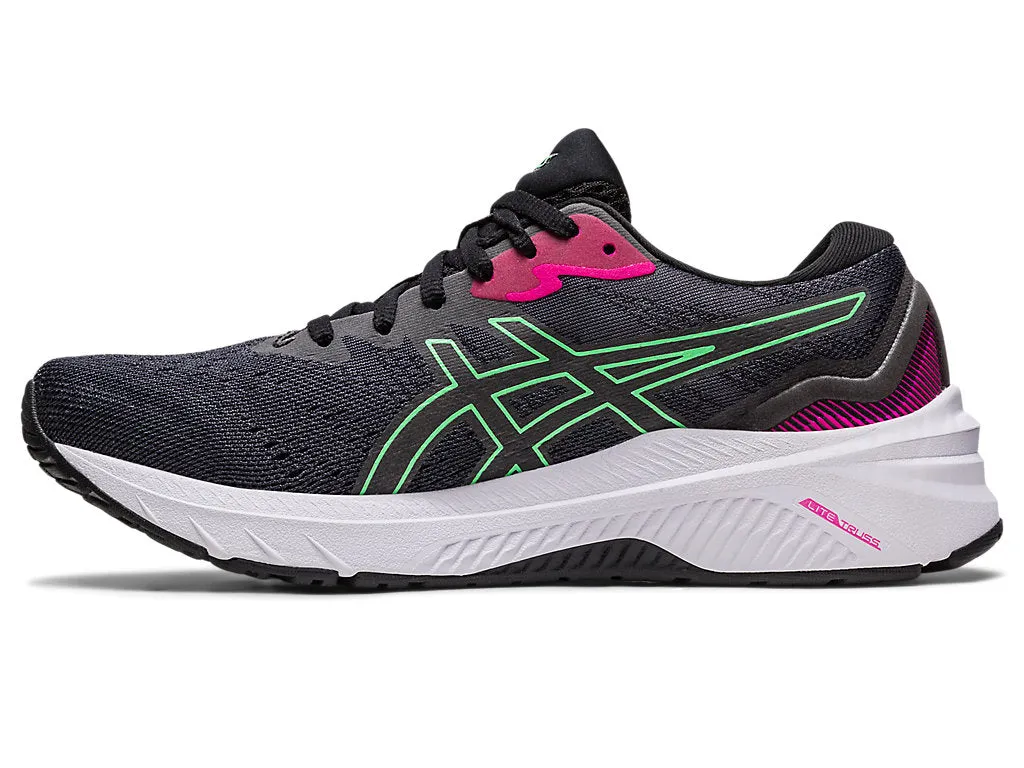Asics GT-1000 11 (Womens) - Black/Tourmaline