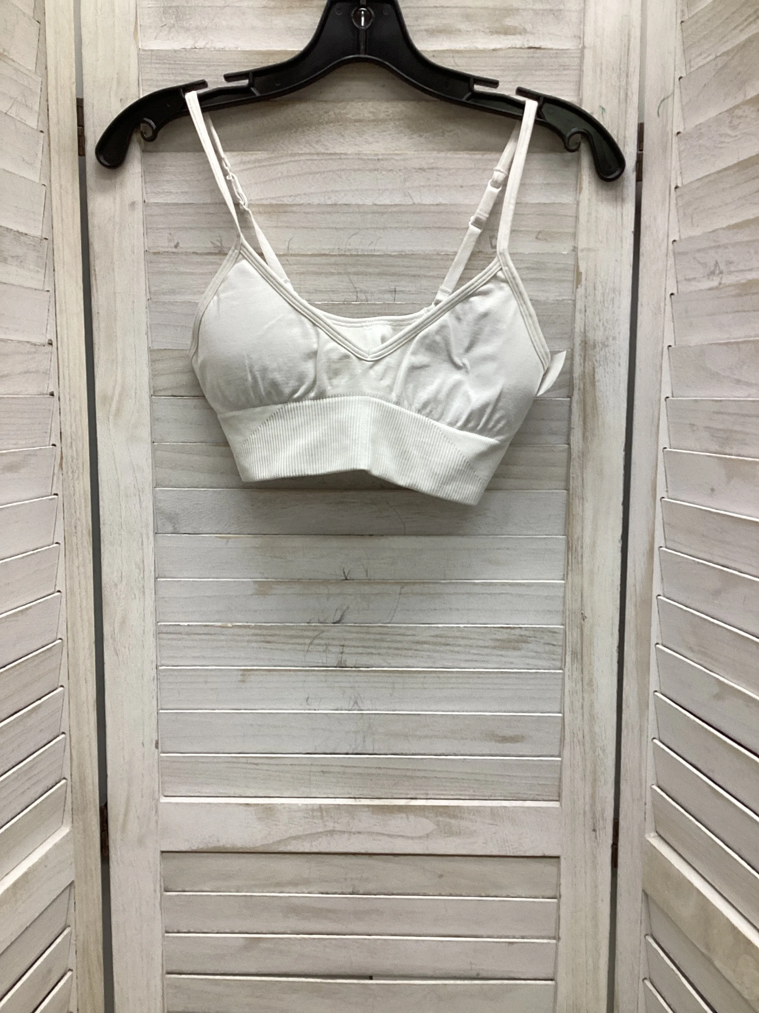 Athletic Bra By Lululemon In White, Size: S