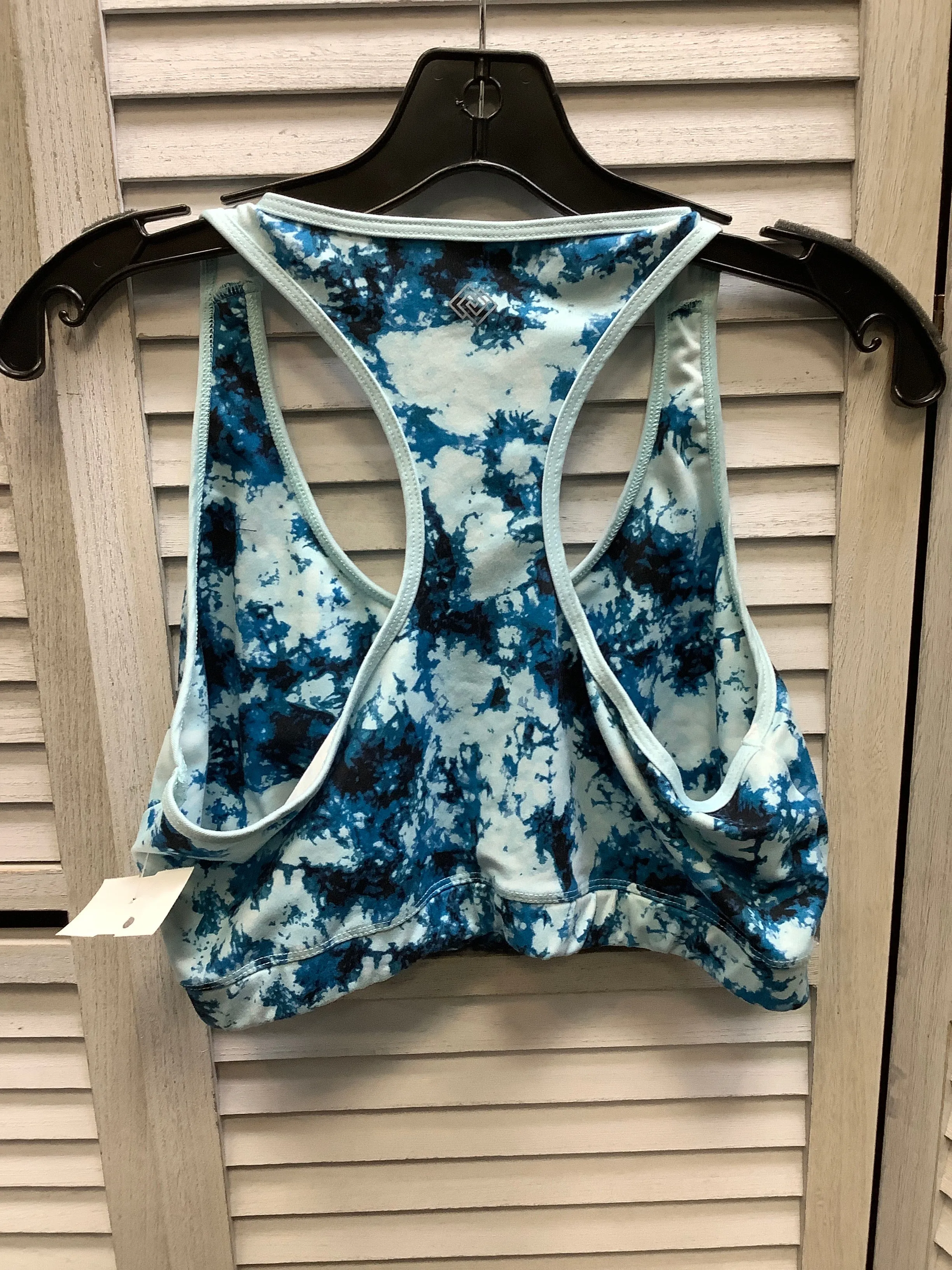 Athletic Bra By Zelos In Blue, Size: Xl