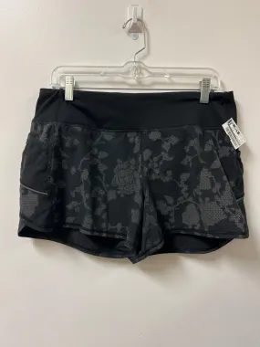 Athletic Shorts By Athleta In Black & Grey, Size: M