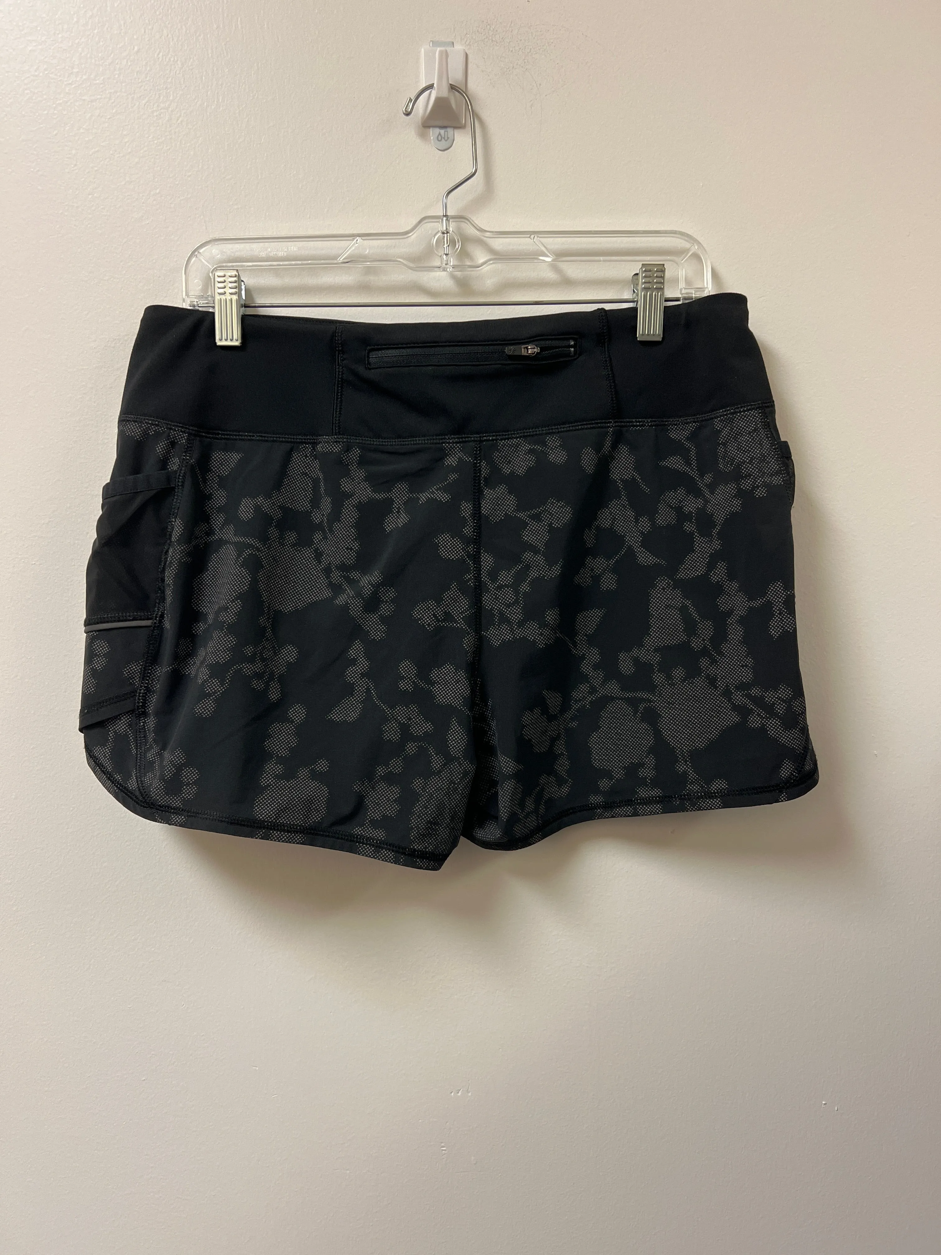 Athletic Shorts By Athleta In Black & Grey, Size: M