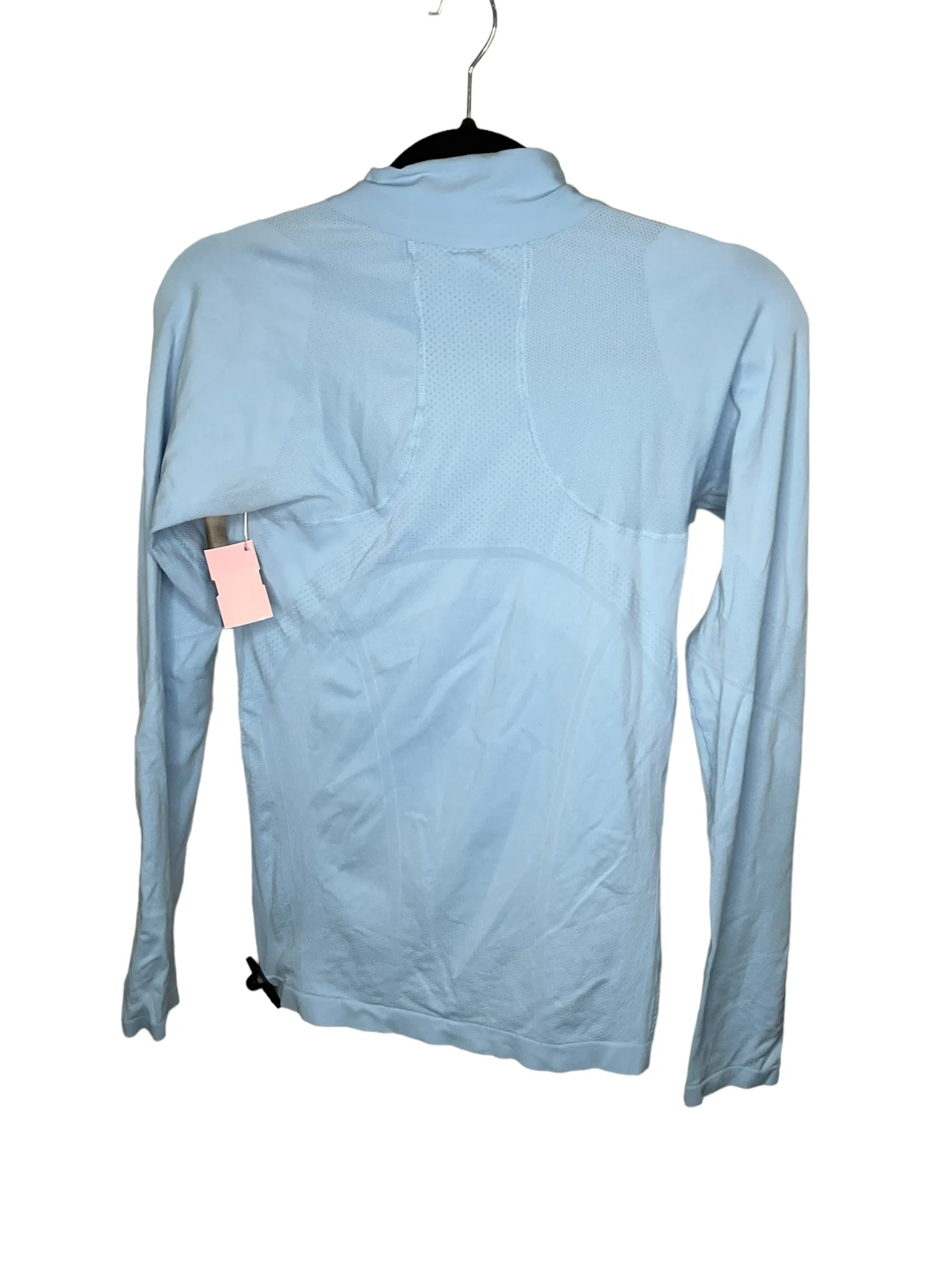 Athletic Top Long Sleeve Collar By Athleta In Blue, Size: S
