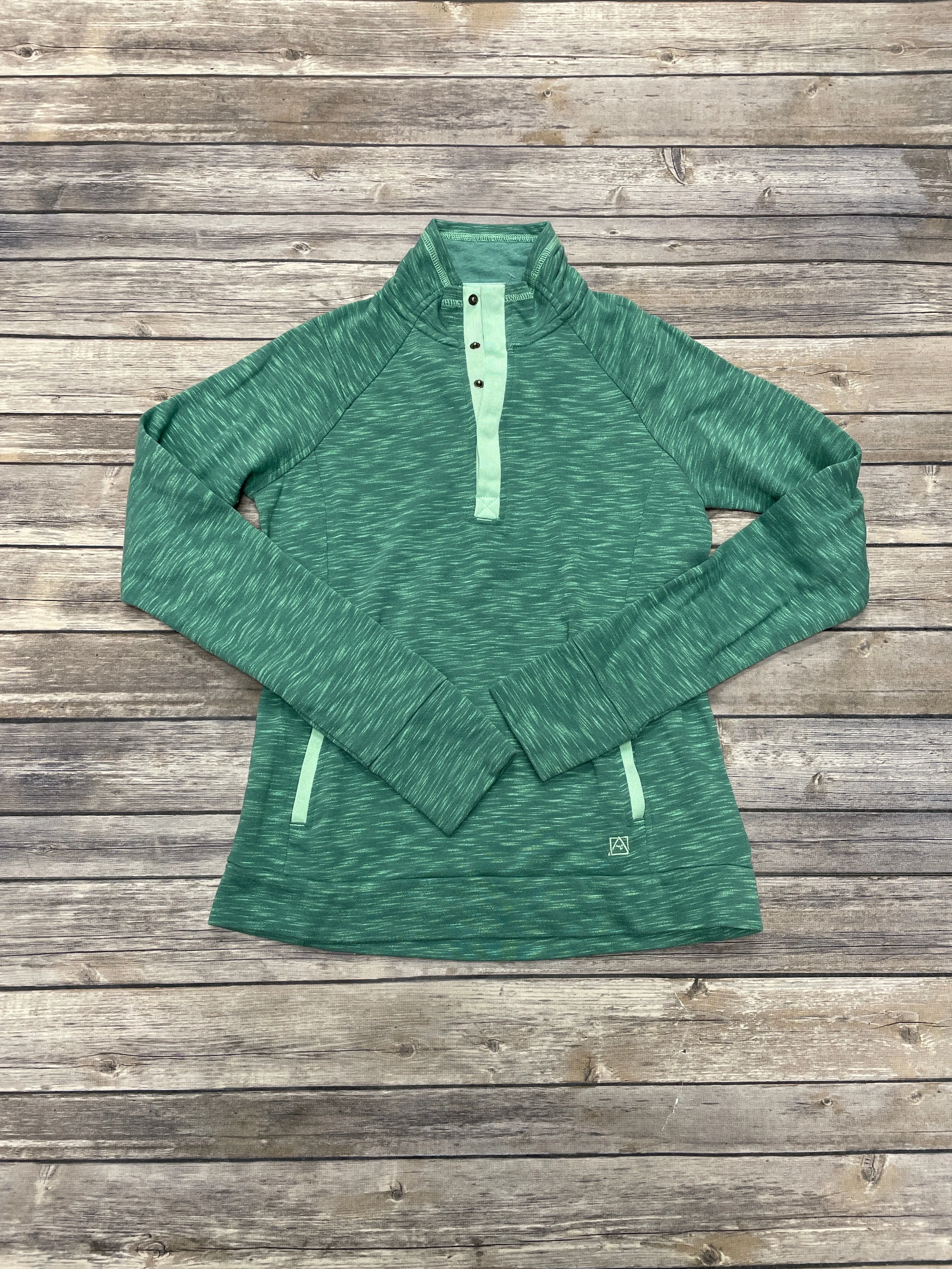Athletic Top Long Sleeve Collar By Avalanche  Size: S