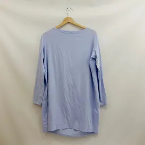 Athletic Top Long Sleeve Crewneck By Lululemon In Purple, Size: 8