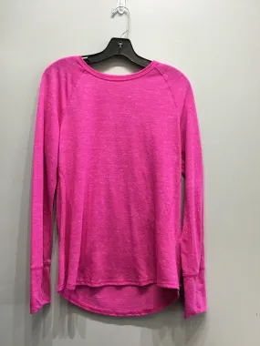 Athletic Top Long Sleeve Crewneck By Tek Gear  Size: M