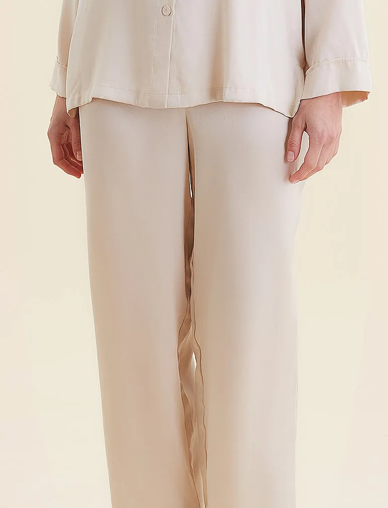 Audrey Washable Silk Full Length PJ