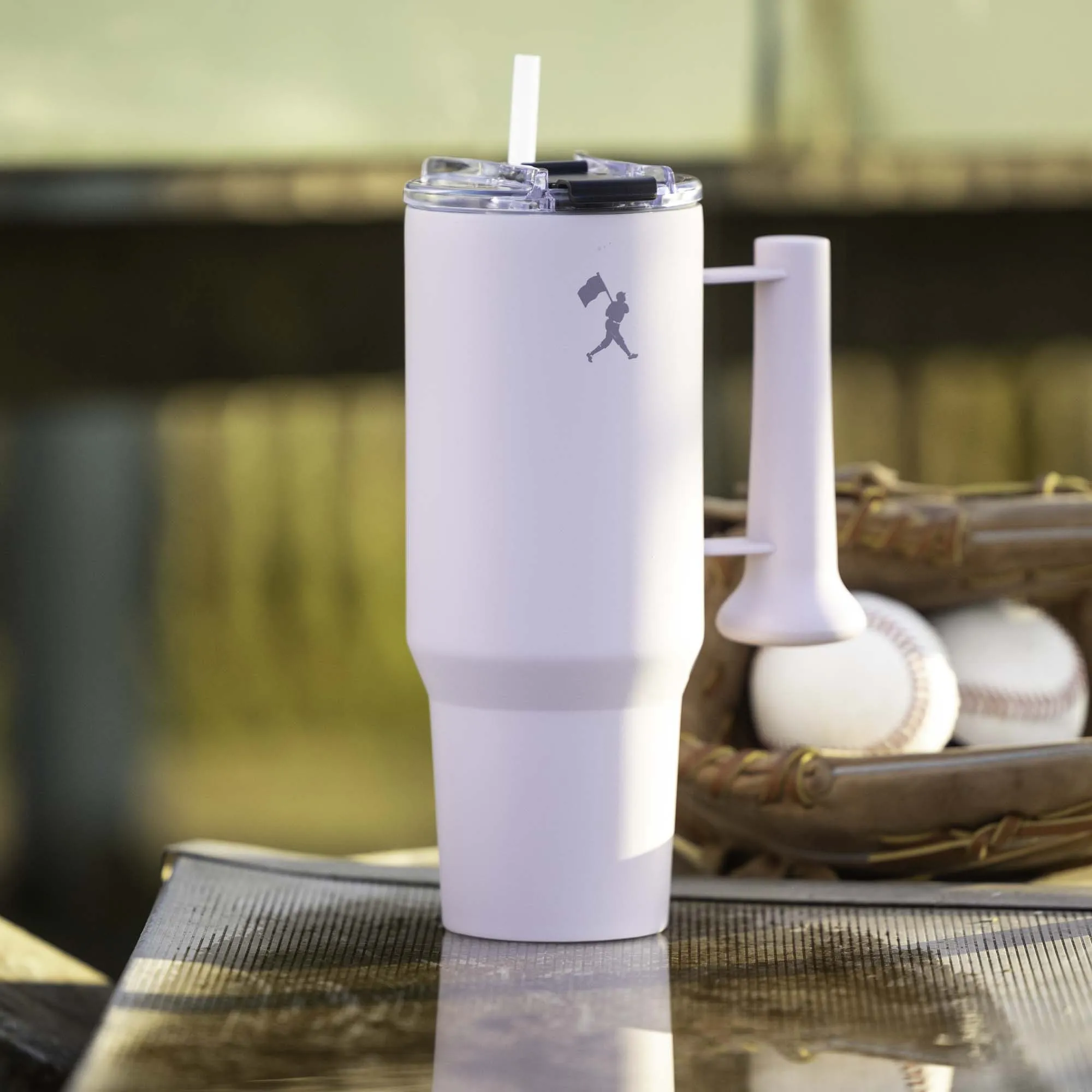 Ballpark Tumbler - 40oz - Infield Orchid