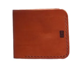Bark And Mill Slim Bi-Fold Wallet | Tan