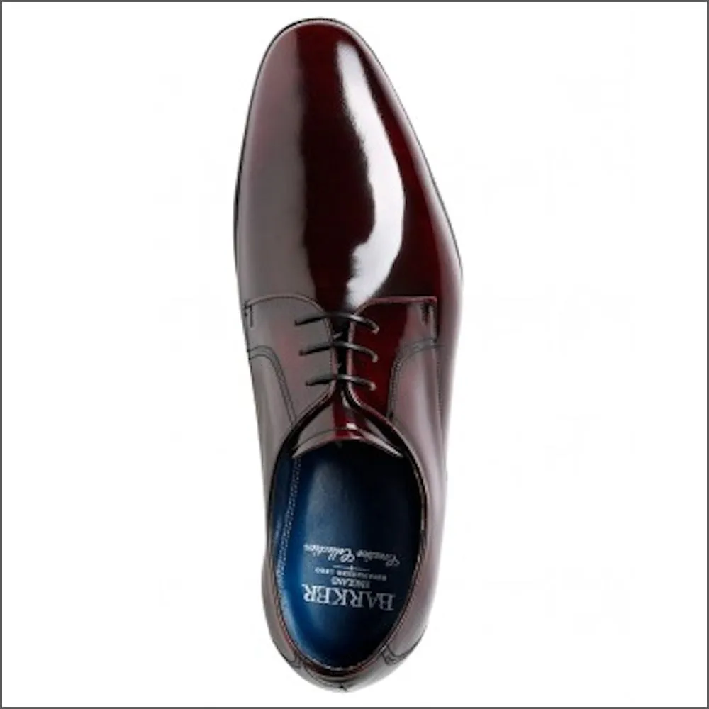 Barker Rutherford Burgundy Cobbler Derby Shoe size 10.5/