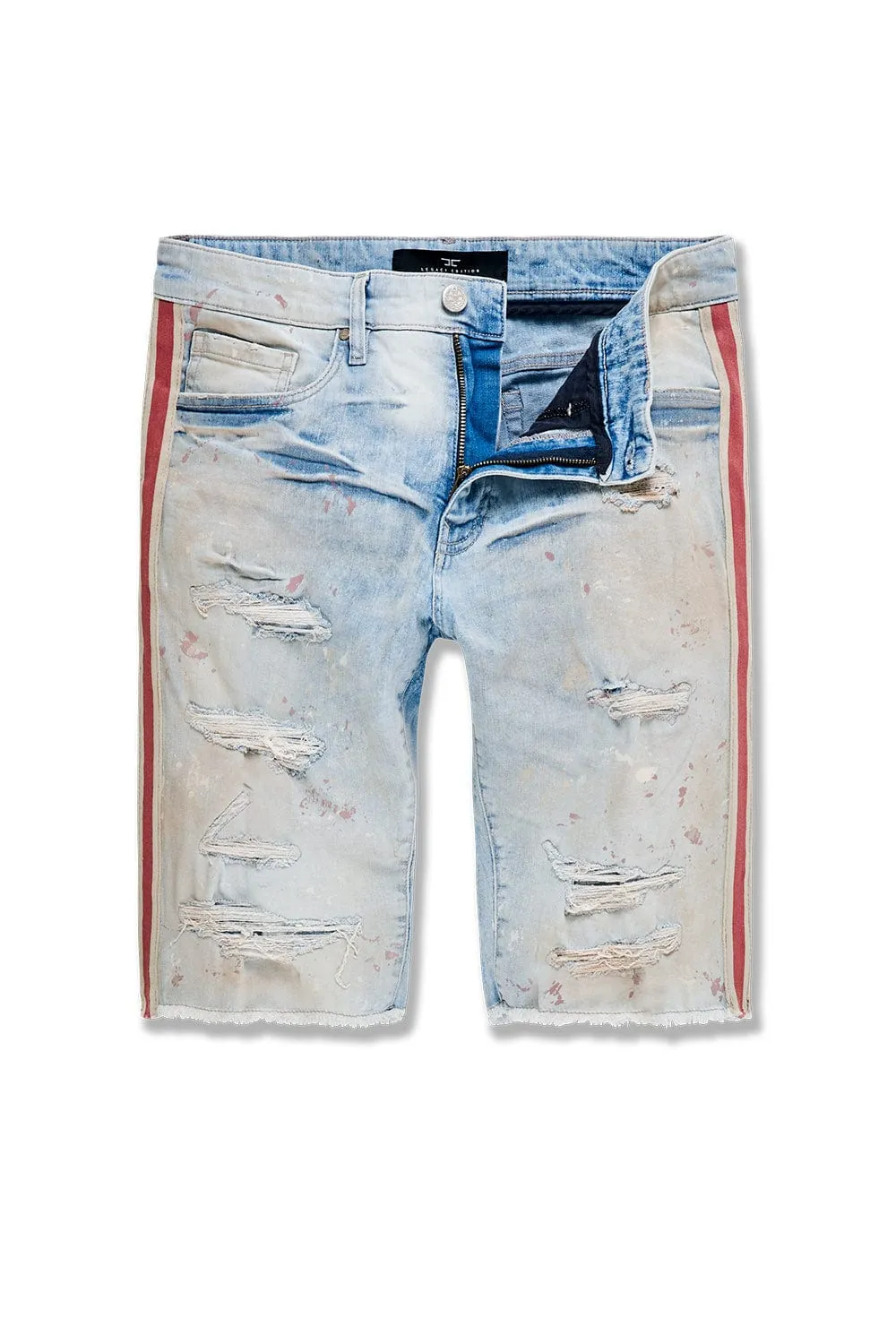 Big Men's OG Odyssey Striped Denim Shorts