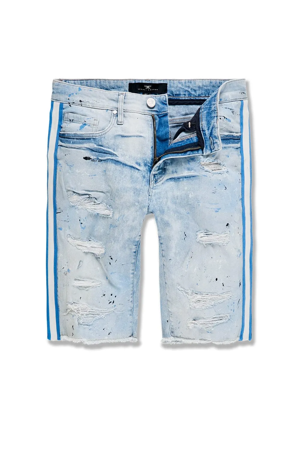 Big Men's OG Odyssey Striped Denim Shorts