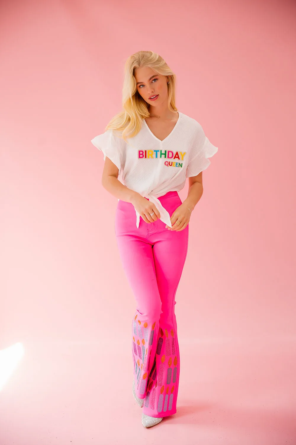 BIRTHDAY CANDLES PINK FLARES