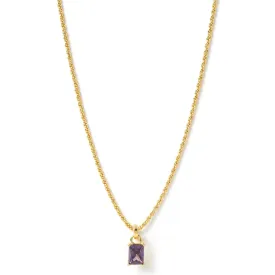 Birthstone Charm Necklace