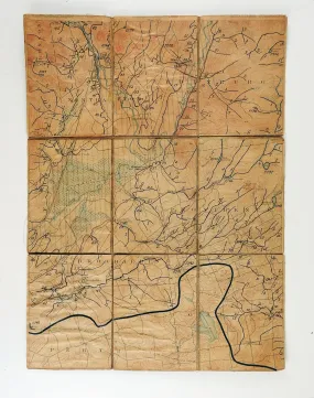Broadalbin New York 1902 US Geological Survey Folding Map