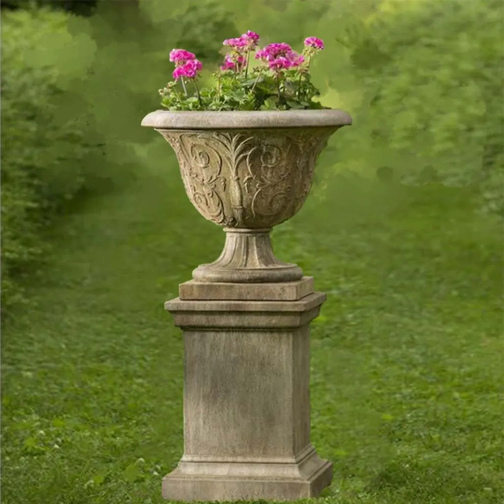 Campania International Palais Arabesque Urn and Pedestal