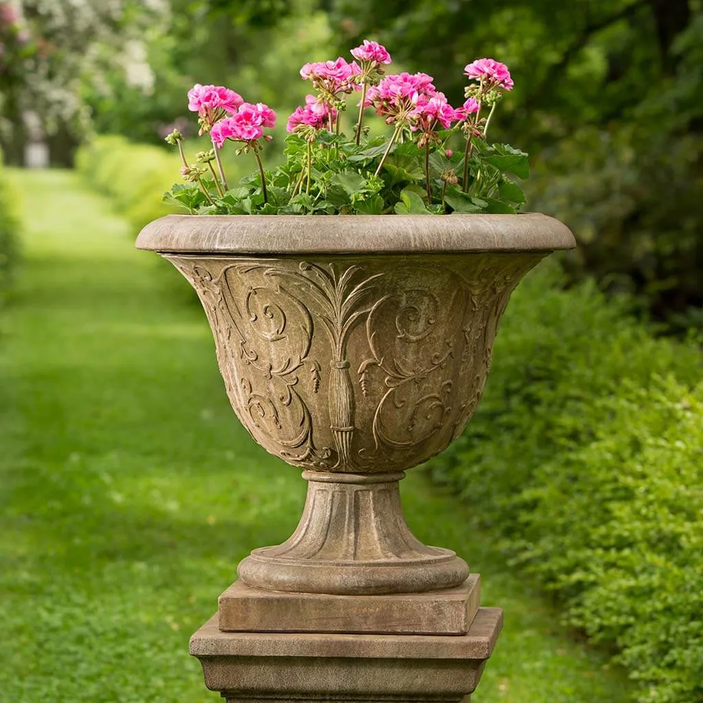 Campania International Palais Arabesque Urn and Pedestal