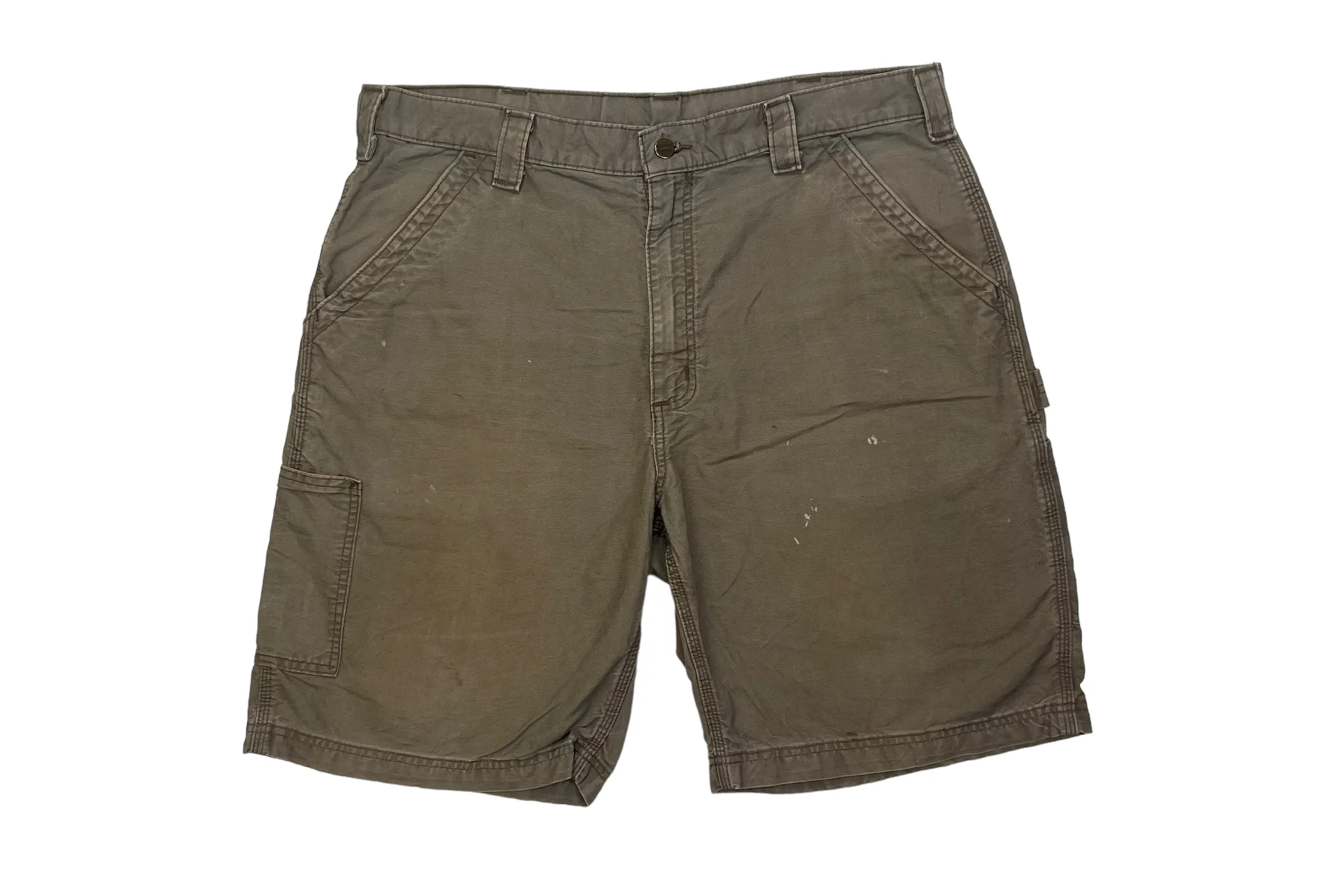 Carhartt Green Carpenter Shorts