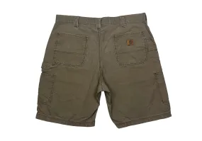 Carhartt Green Carpenter Shorts