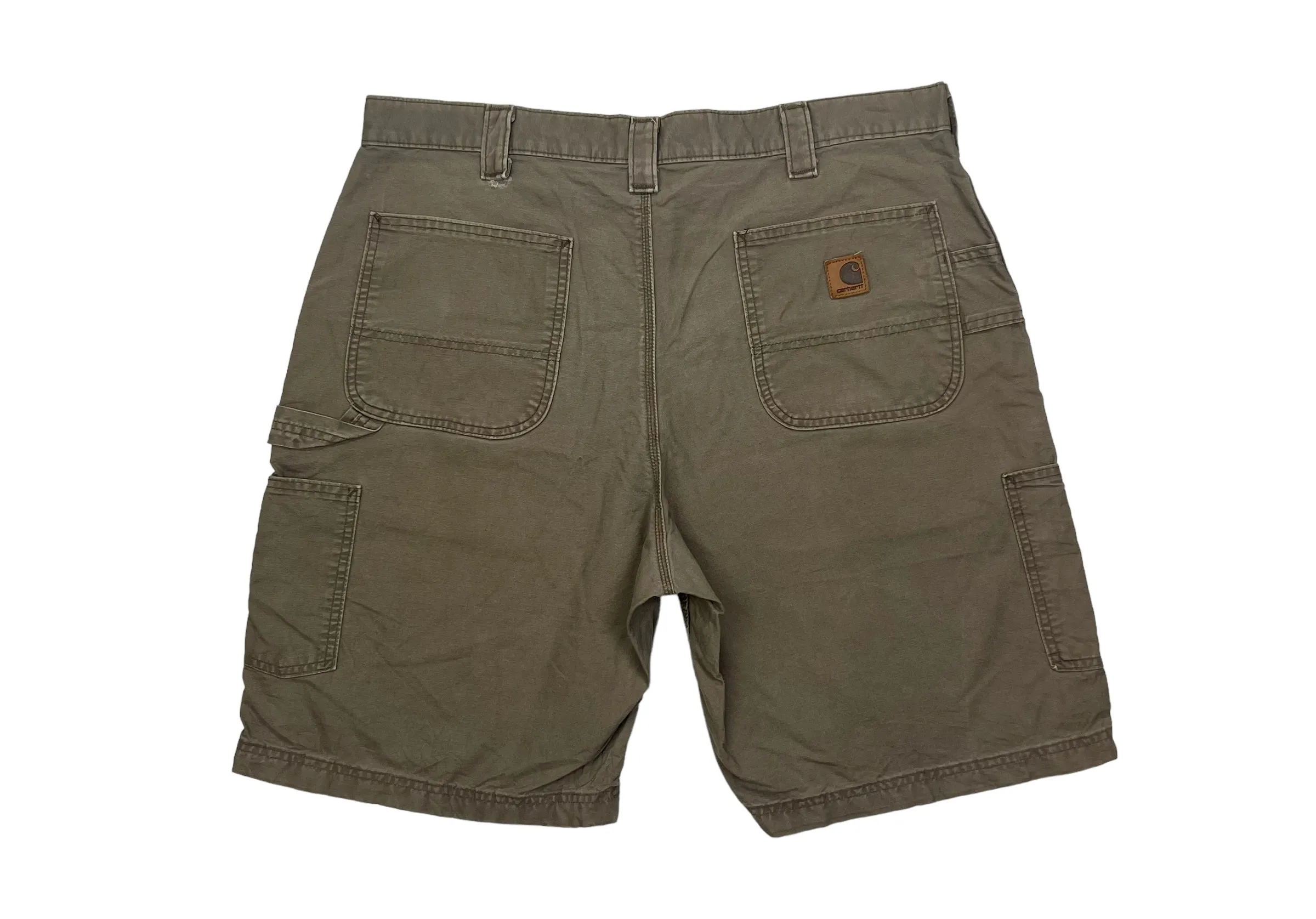 Carhartt Green Carpenter Shorts