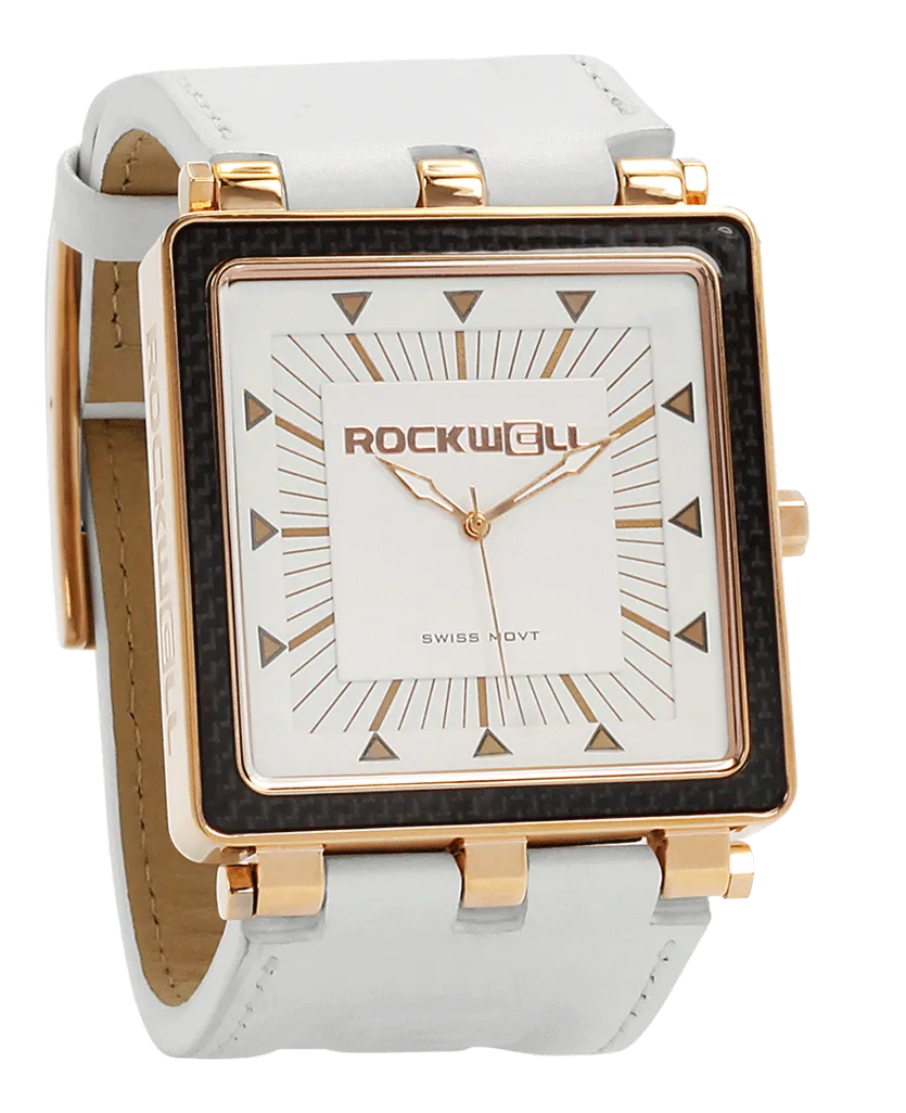 CF Leather (Rose Gold/White) Watch