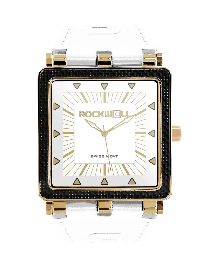 CF Leather (Rose Gold/White) Watch