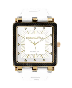 CF Leather (Rose Gold/White) Watch