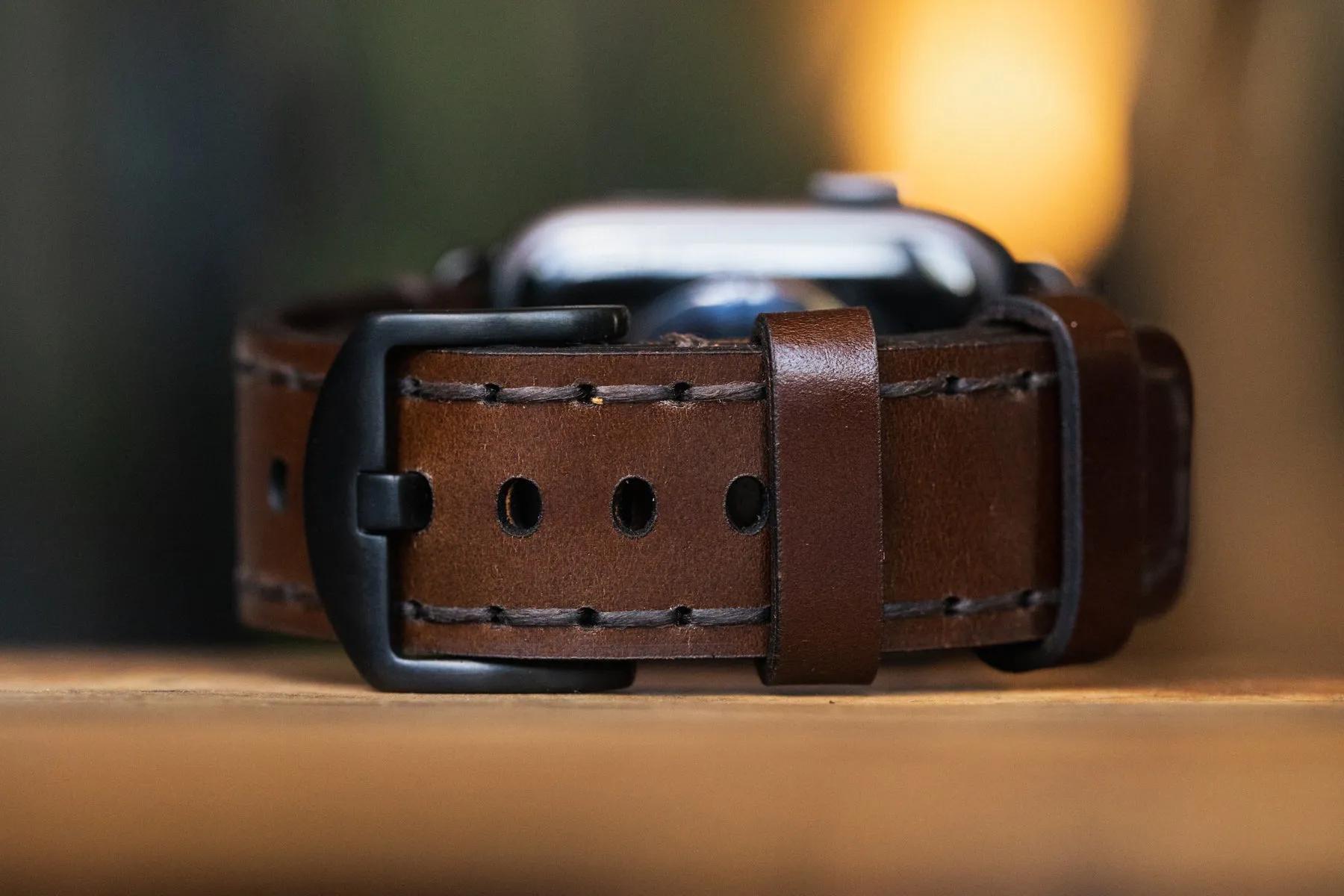 Chocolate Cordovan - Apple Watch Strap Explorer