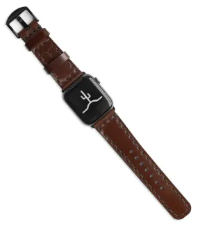 Chocolate Cordovan - Apple Watch Strap Explorer