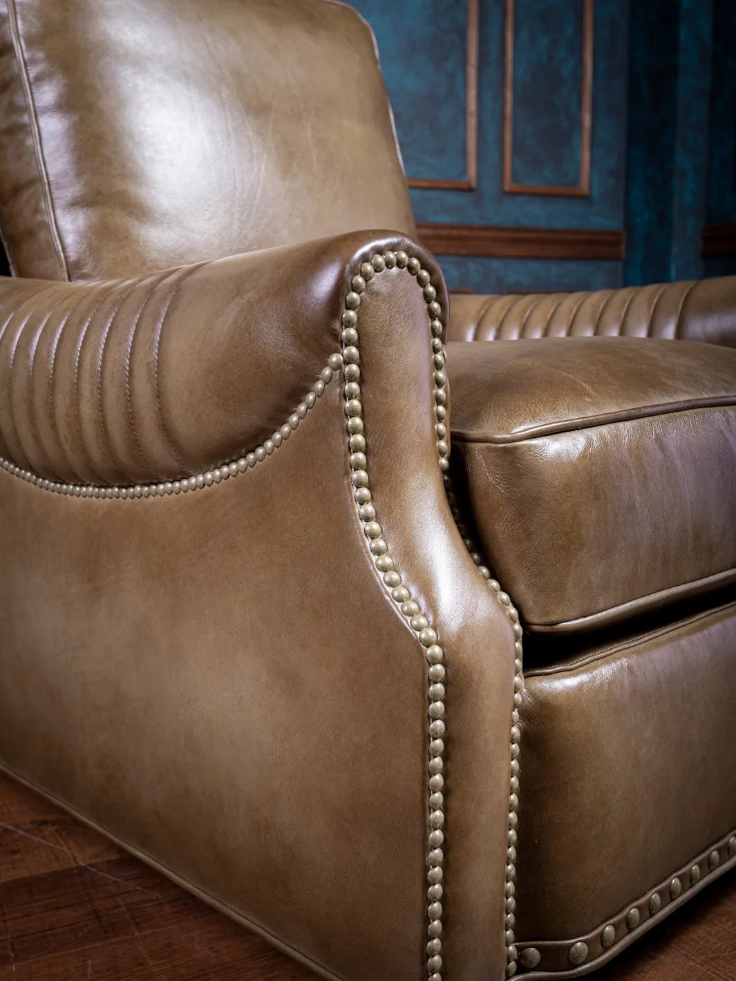 Countryside Leather Accent Chair