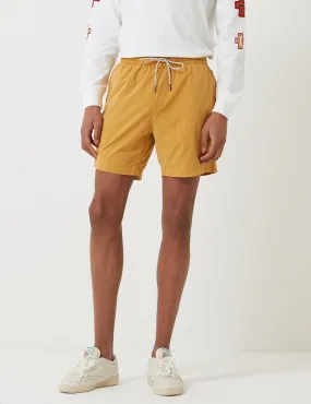 Deus Ex Machina Sandbar Solid Garment Dye Shorts - Golden Rod