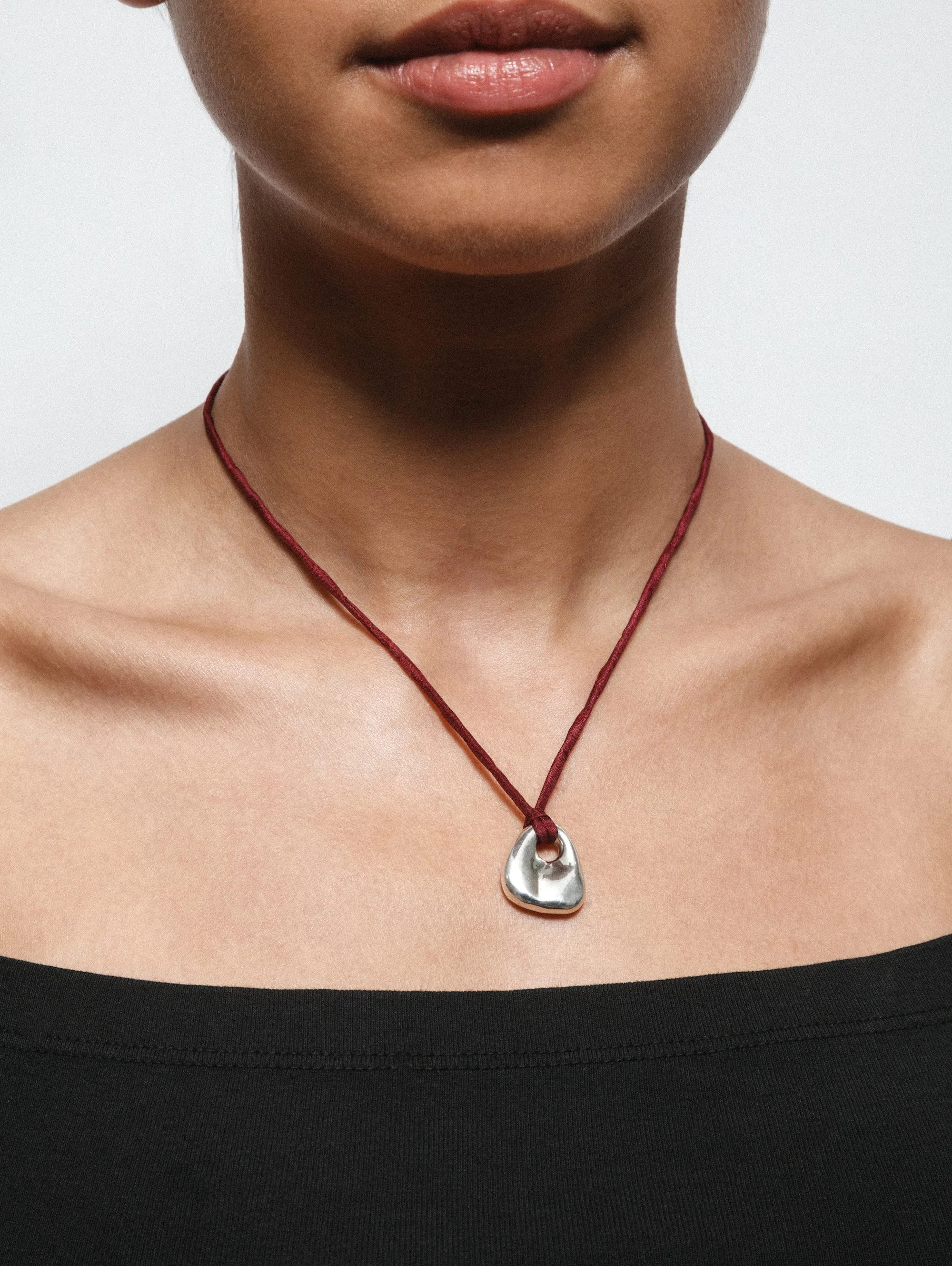Dion Necklace in Red