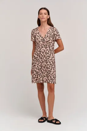 DREW CHEETAH PRINT DRESS