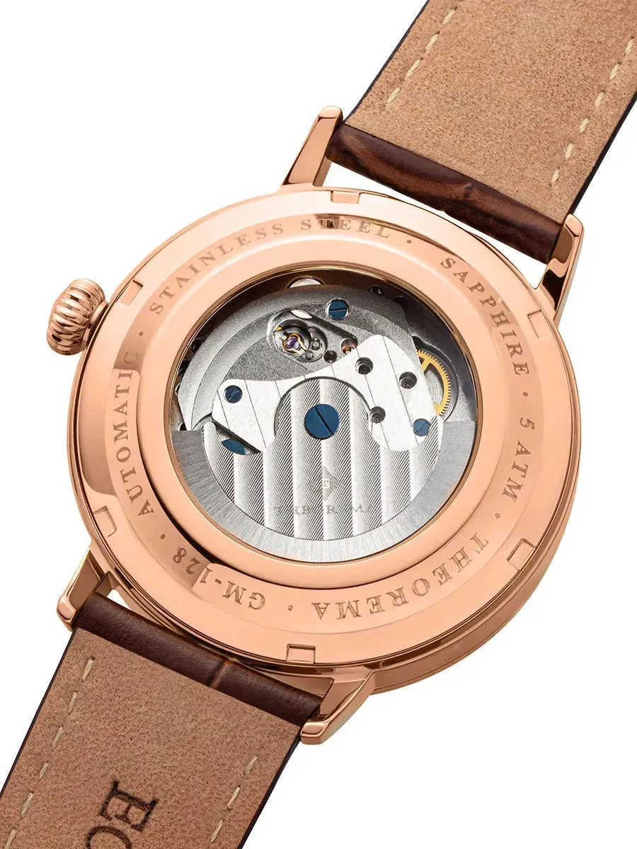 Dual-time automatic Ibiza - GM-128-5 |Bronze| by Theorema, Germany