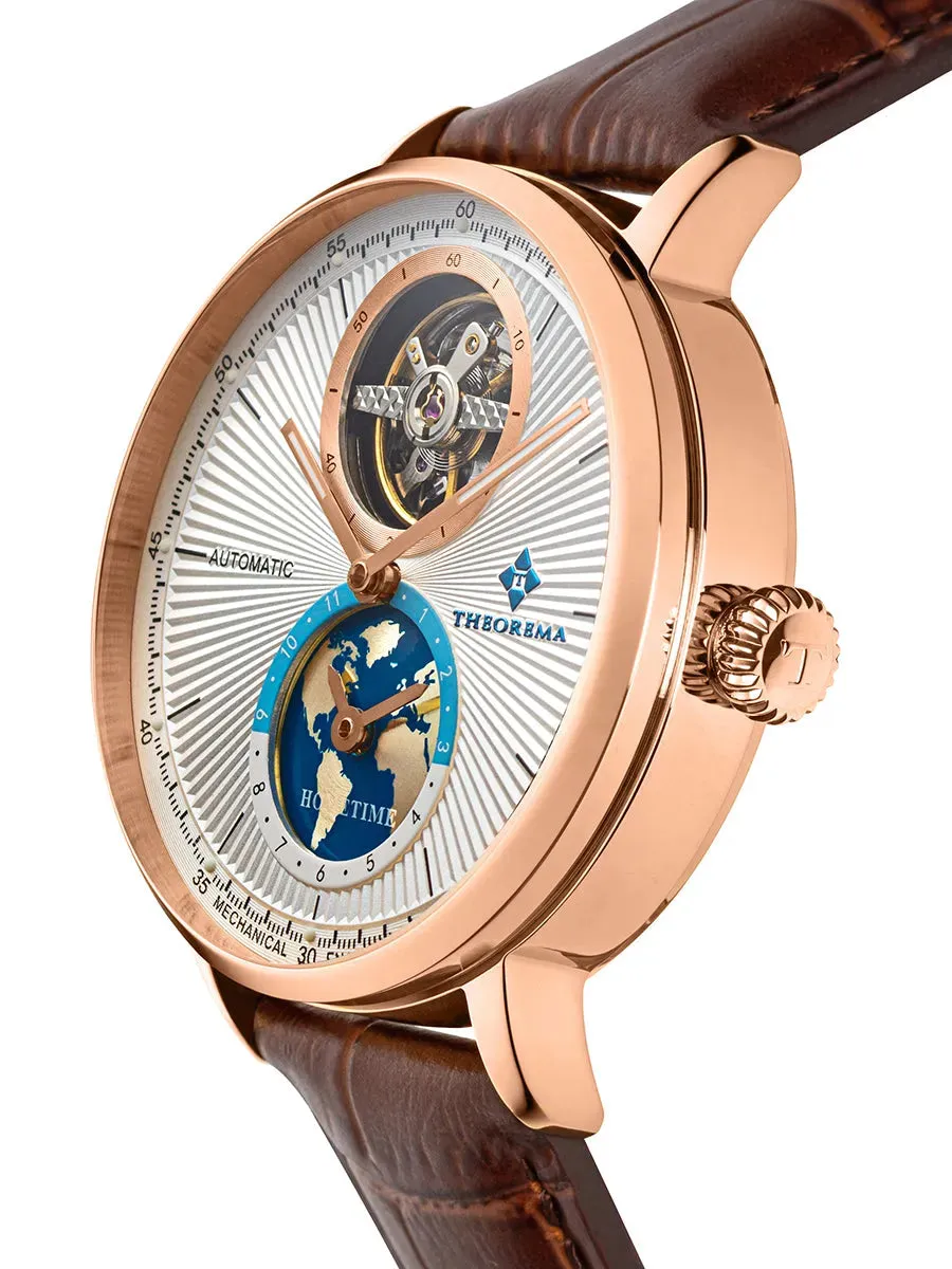 Dual-time automatic Ibiza - GM-128-5 |Bronze| by Theorema, Germany