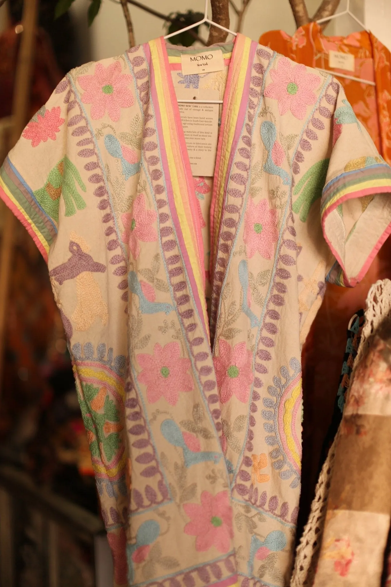 EMBROIDERED KIMONO SONDA
