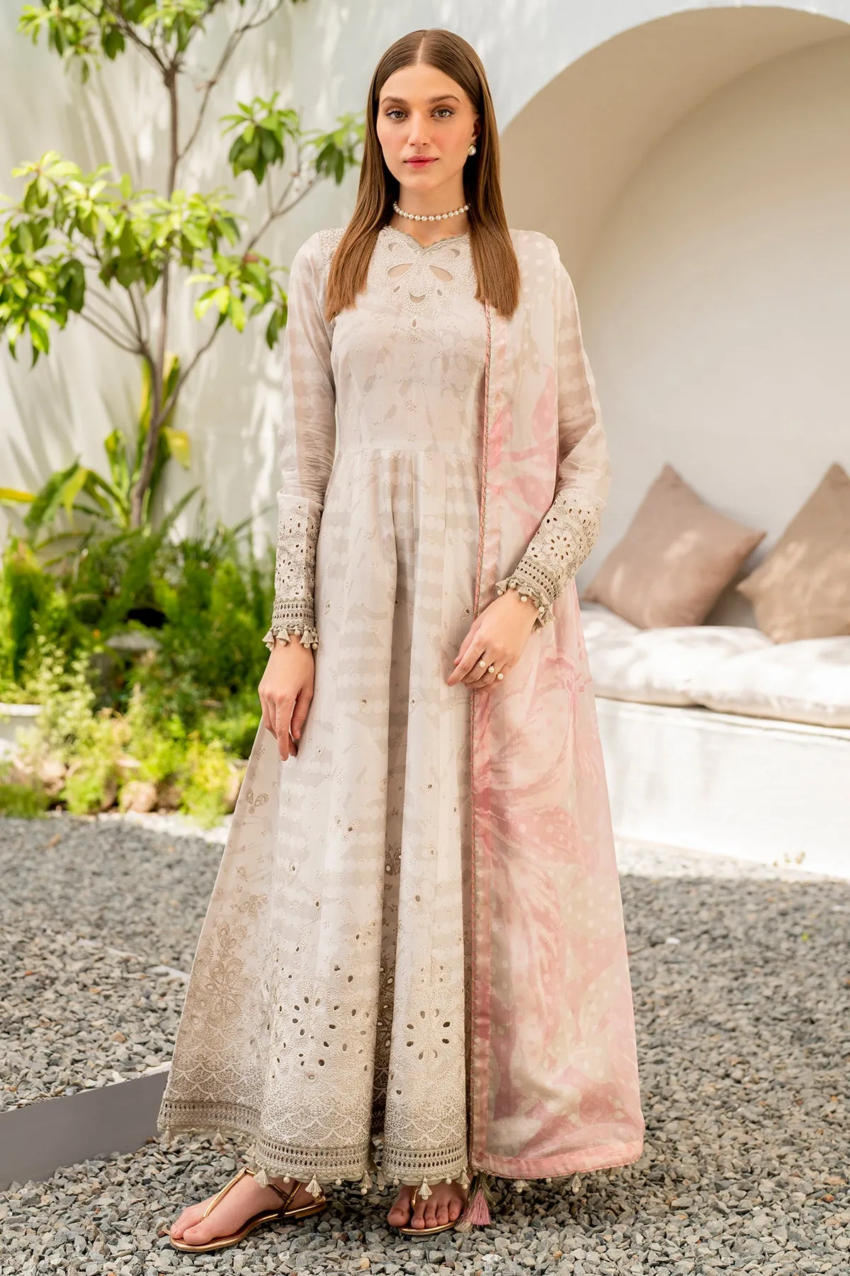 EMBROIDERED LAWN USE-9053