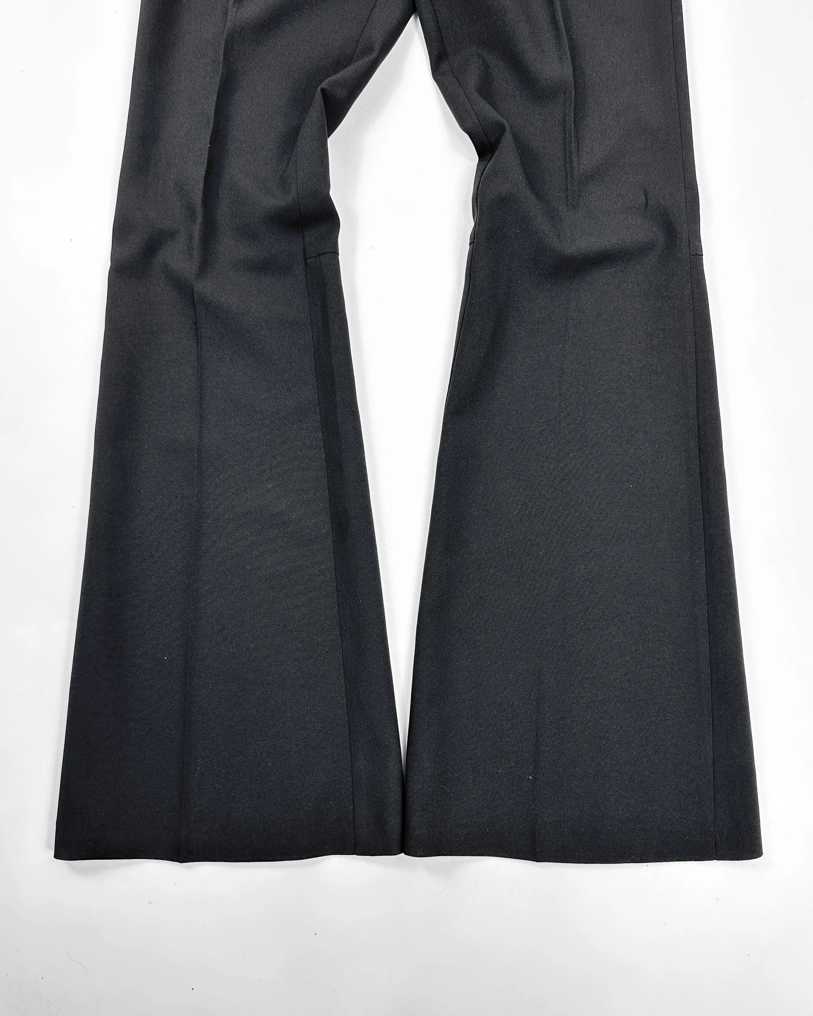 Energie Black Light Flare Pants 2000's